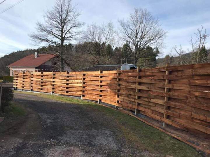 Accessoires en bois en autoclave Lusse