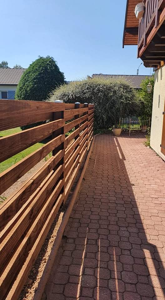 Accessoires en bois en autoclave Lusse