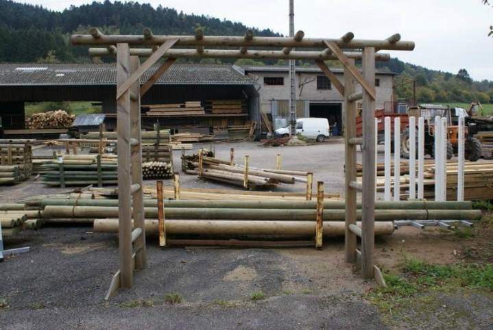 Fabricant de bois en autoclave Lusse