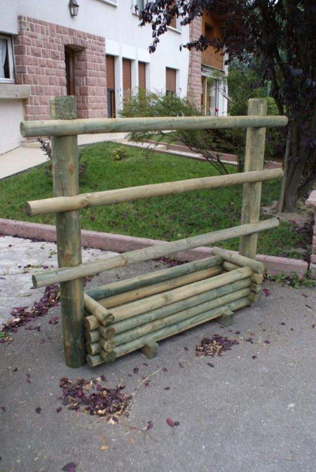 Fabricant de rondin de bois Lusse