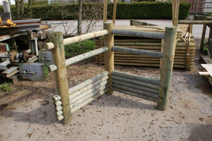 Fabricant de rondin de bois Lusse