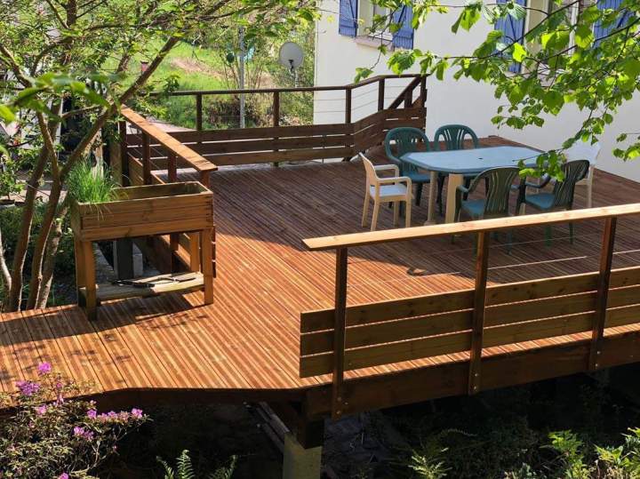 Lame terrasse PIN TA MARRON