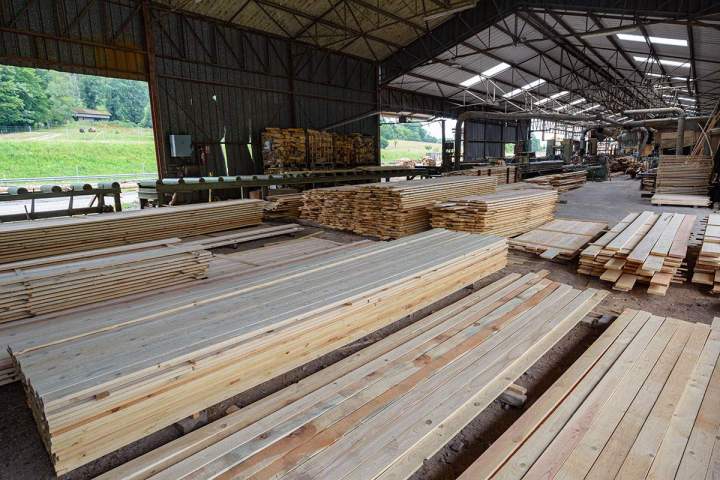 Sciage de bois sur mesure Lusse