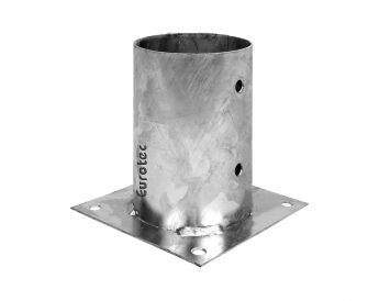 Pieds de poteau rond à visser