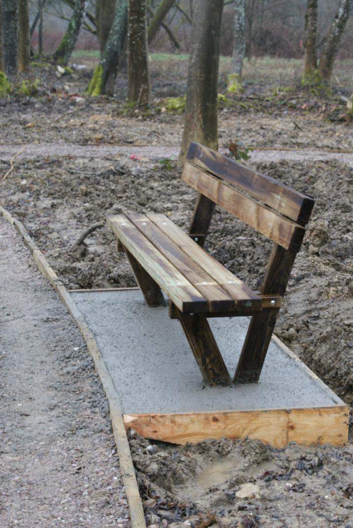 Accessoires en bois en autoclave Lusse