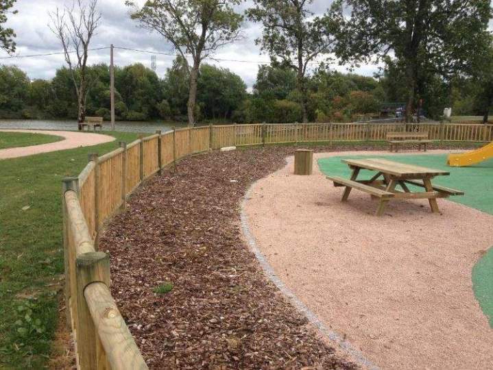 Accessoires en bois en autoclave Lusse